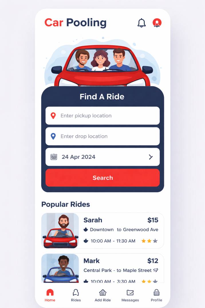 Verified carpool community